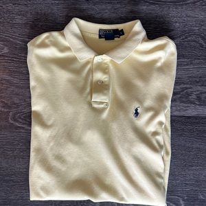 Large Banana yellow with navy logo Ralph Lauren Polo